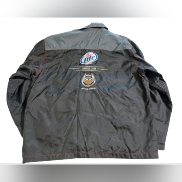 Miller Light Harley Davidson Wind Breaker Size‎ L - Picture 2 of 6